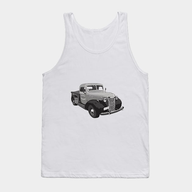 Cool old Chevy pickup Tank Top by toz-art